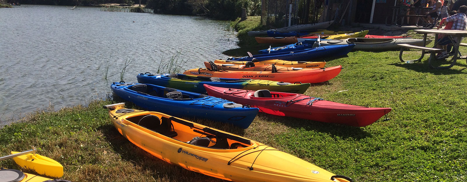 Kayak and Canoe Rentals at Hanna Park
