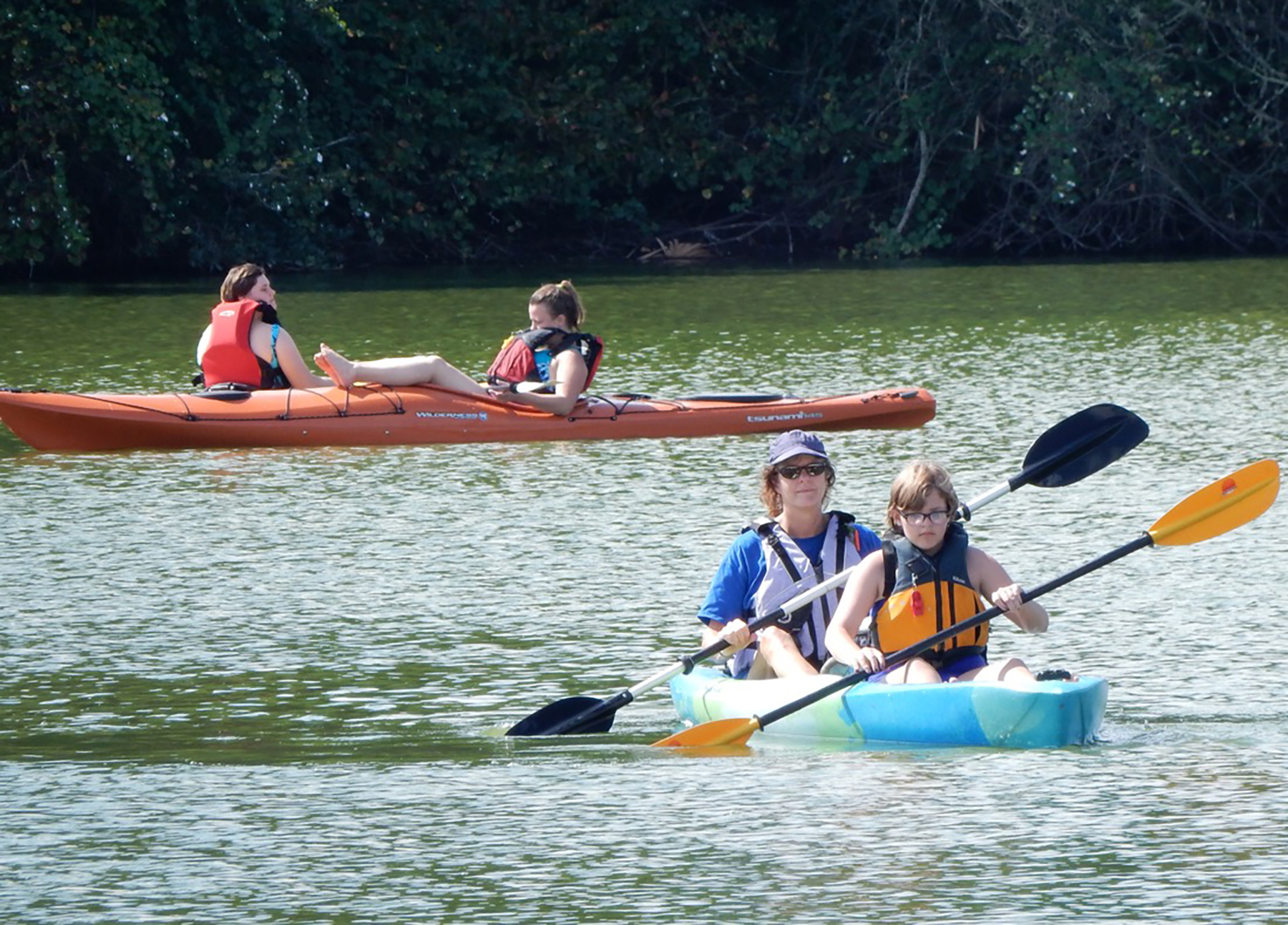 Kayak Rental on Hanna Park Lake