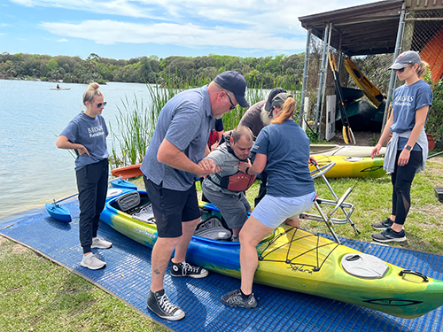 Adaptive Kayaking at Kathryn Abbey Hanna Park